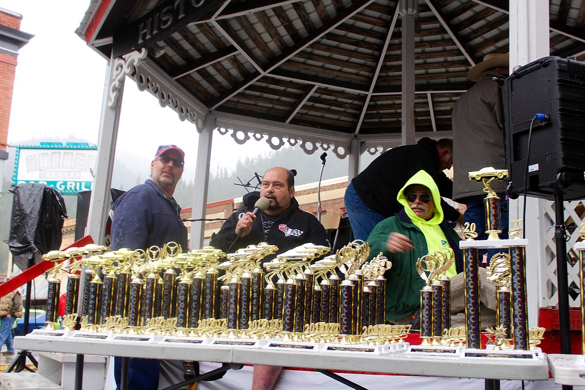 The Depot Days awards on display at the main stage.