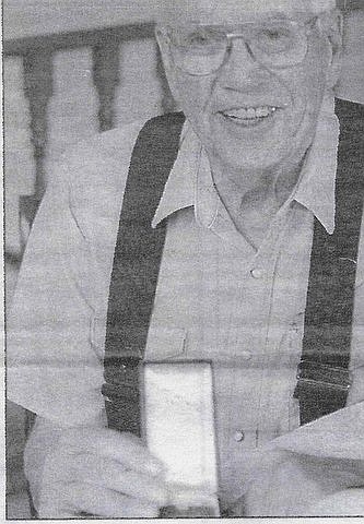 Russell Norris Grunhuvd, 91, fought in WWI and will be honored on Saturday, May 20 in Superior during an Armed Forces Day celebration (Photo courtesy of Mary Jo Berry).