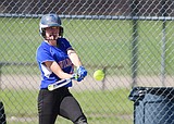 Girls crush Bulldogs in home opener doubleheader