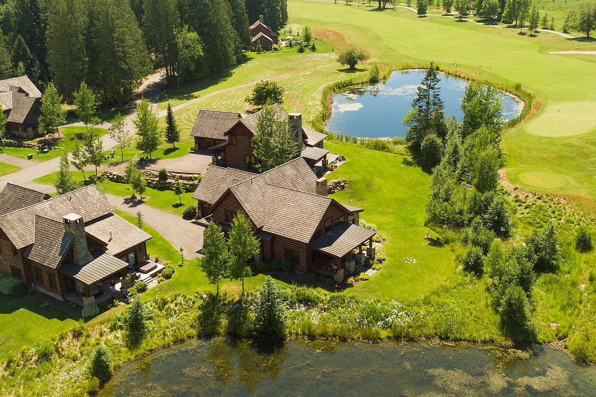 Photo courtesy of THE IDAHO CLUB
Lodge-style properties are available on the golf course at The Idaho Club.