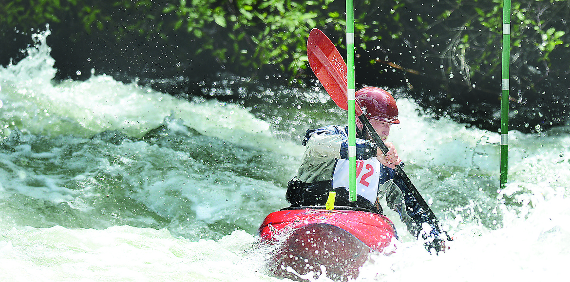RYAN WHIRKOWSKI, of Missoula, makes his way down the &#147;Wild Mile&#148; at the 2013 Bigfork Whitewater Festival. (Brenda Ahearn/Daily Inter Lake, file)