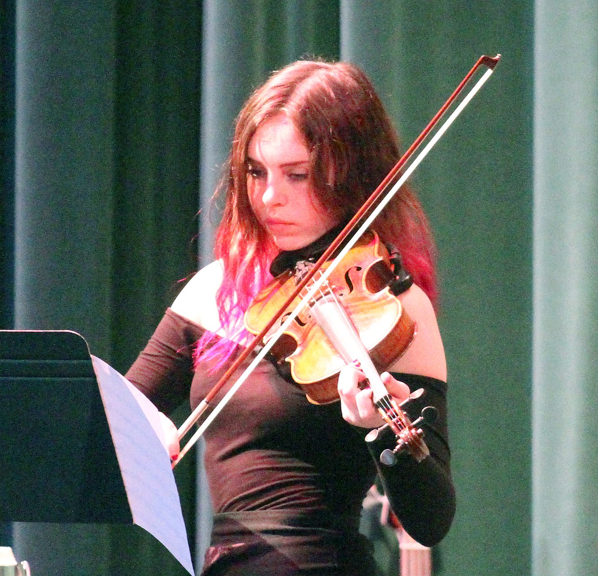Last Monday&#146;s All Bands Pops Concert included Alyssa Bales&#146; performance of Concerto No.3 in G major by Fredrick Seitz.