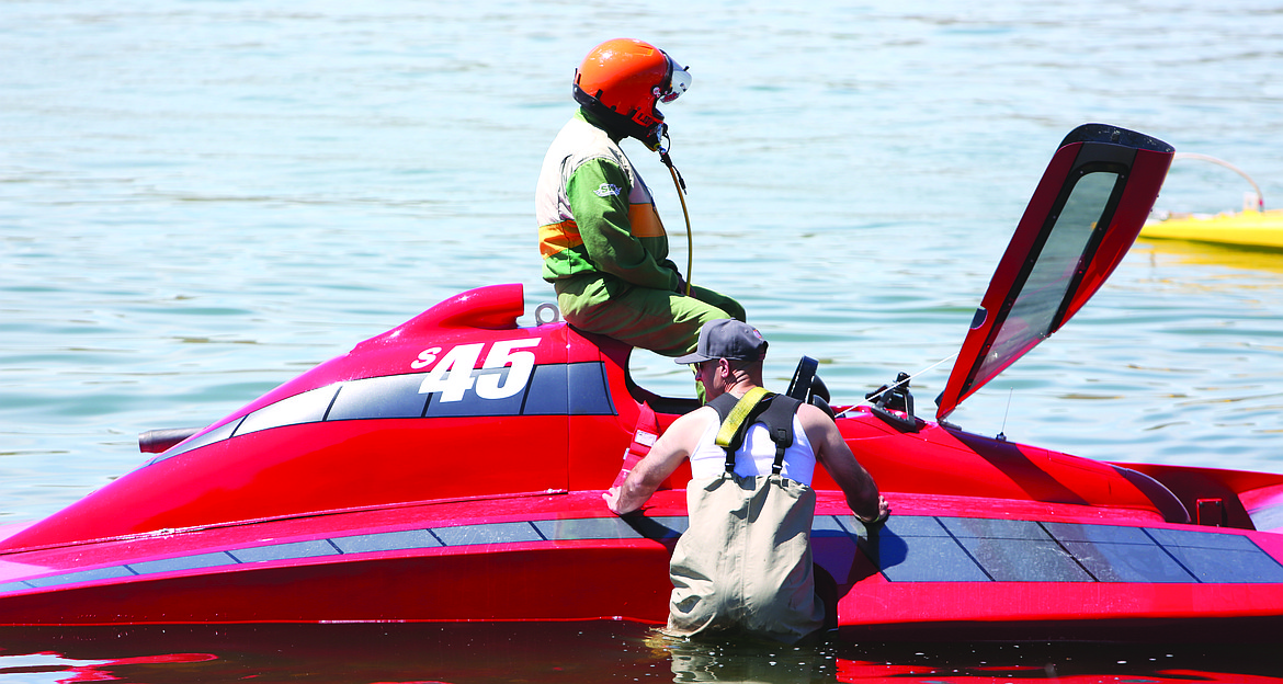 Connor Vanderweyst/Columbia Basin Herald
Action from the Soap Lake Regatta.