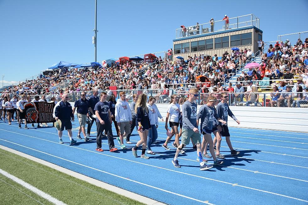 Photo by ROBERT LAVALA
Badger Track in the Parade of Champions.