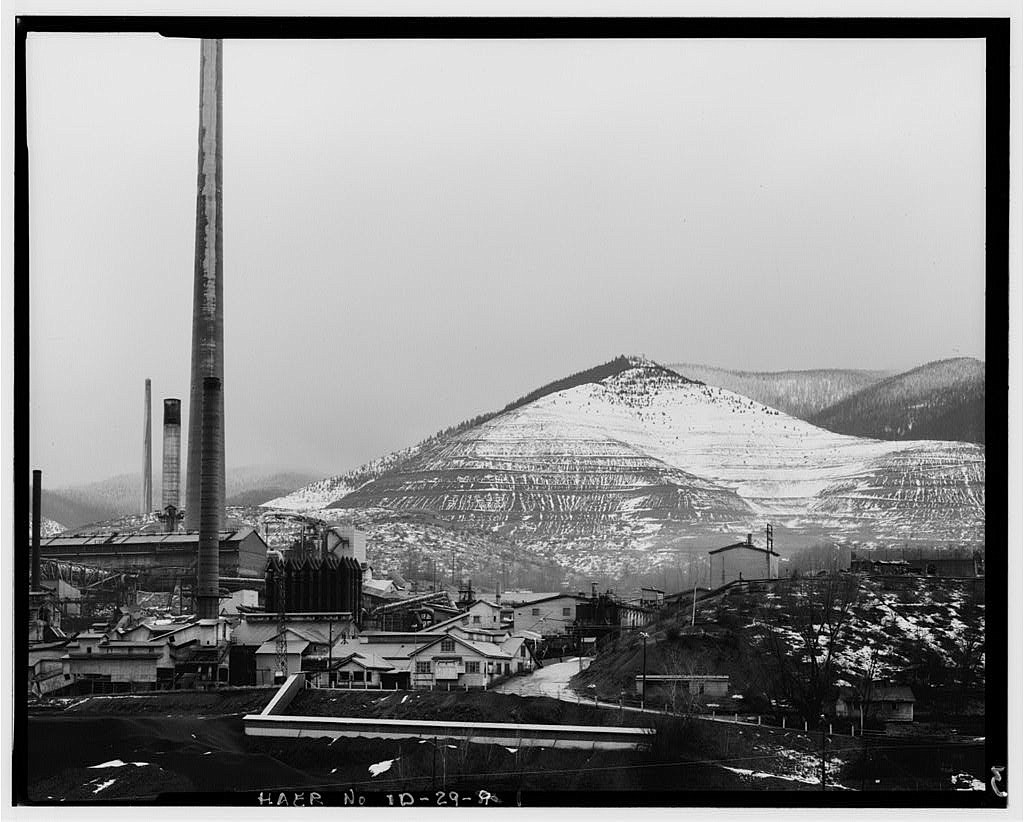 Courtesy photo
All four stacks as they stood in the winter of 1980.