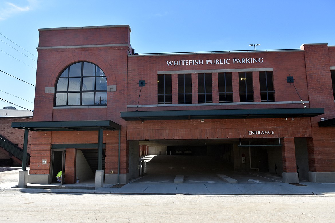 Whitefish City Hall and the attached parking structure opened to the public Monday morning. (Heidi Desch/Whitefish Pilot)