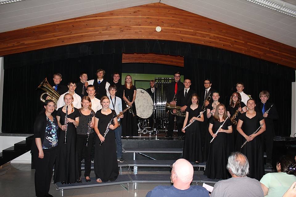 The Superior High School band held their annual Spring Concert on May 24 with a tribute to Disney songs. (Photo courtesy of Superior High School).