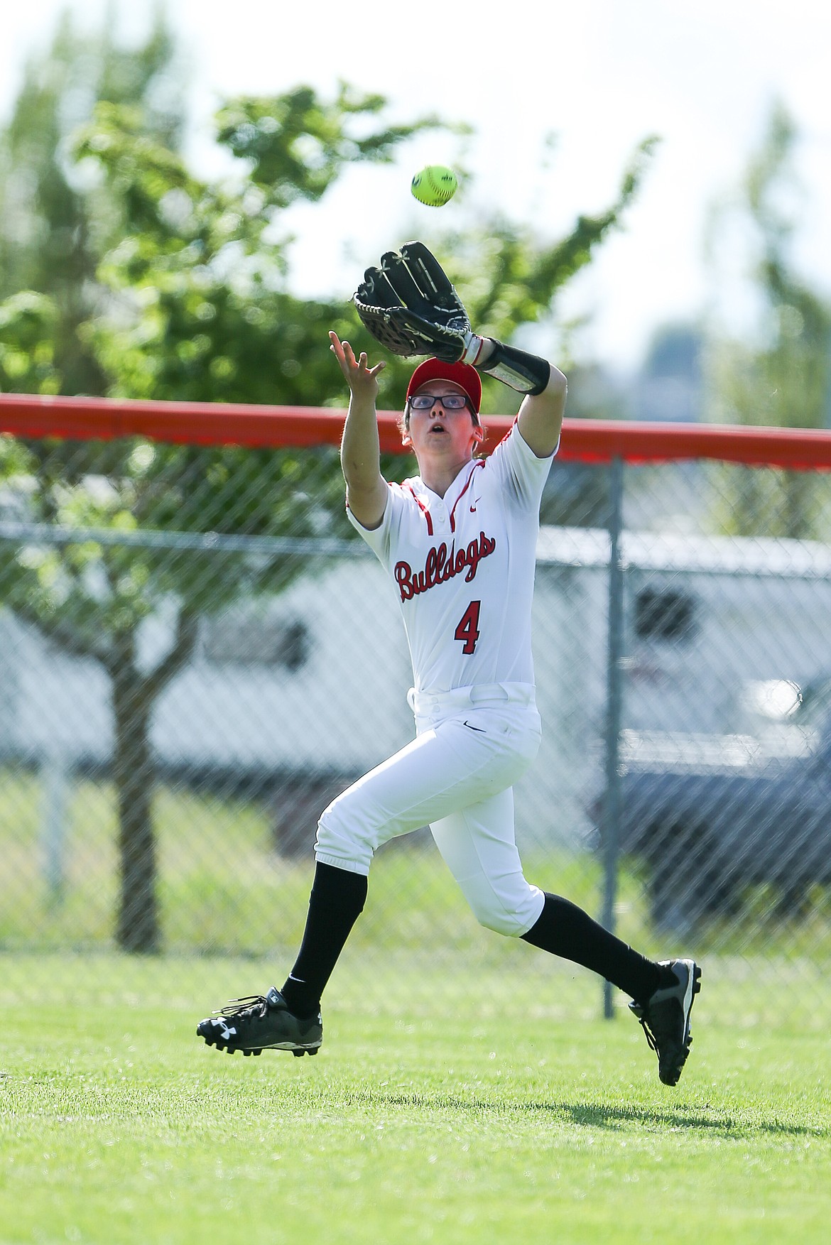 (Photo by JASON DUCHOW PHOTOGRAPHY)
Senior outfielder Naomi Bradley hit .316 on the season, and with her strong defense earned a spot on the all league team.