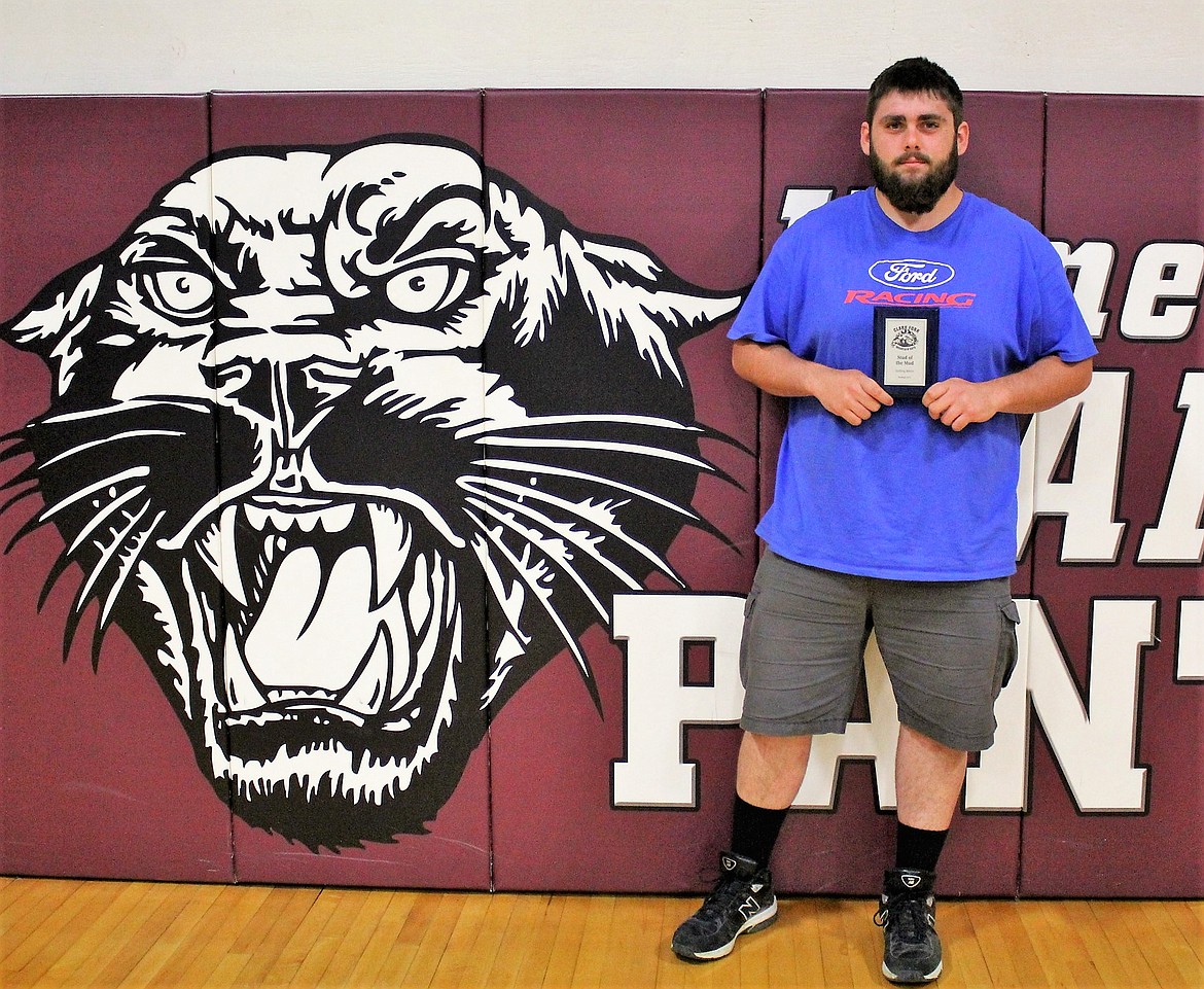 Sterling Reese will be playing in the All-State football game in Butte on June 3. (Kathleen Woodford/Mineral Independent).