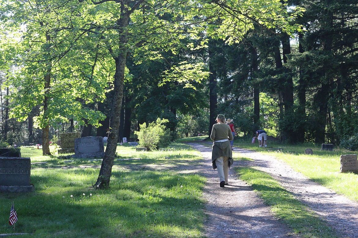 Photo by Mandi Bateman
Grandview Cemetery welcomes people who want to enjoy the peace and beauty.