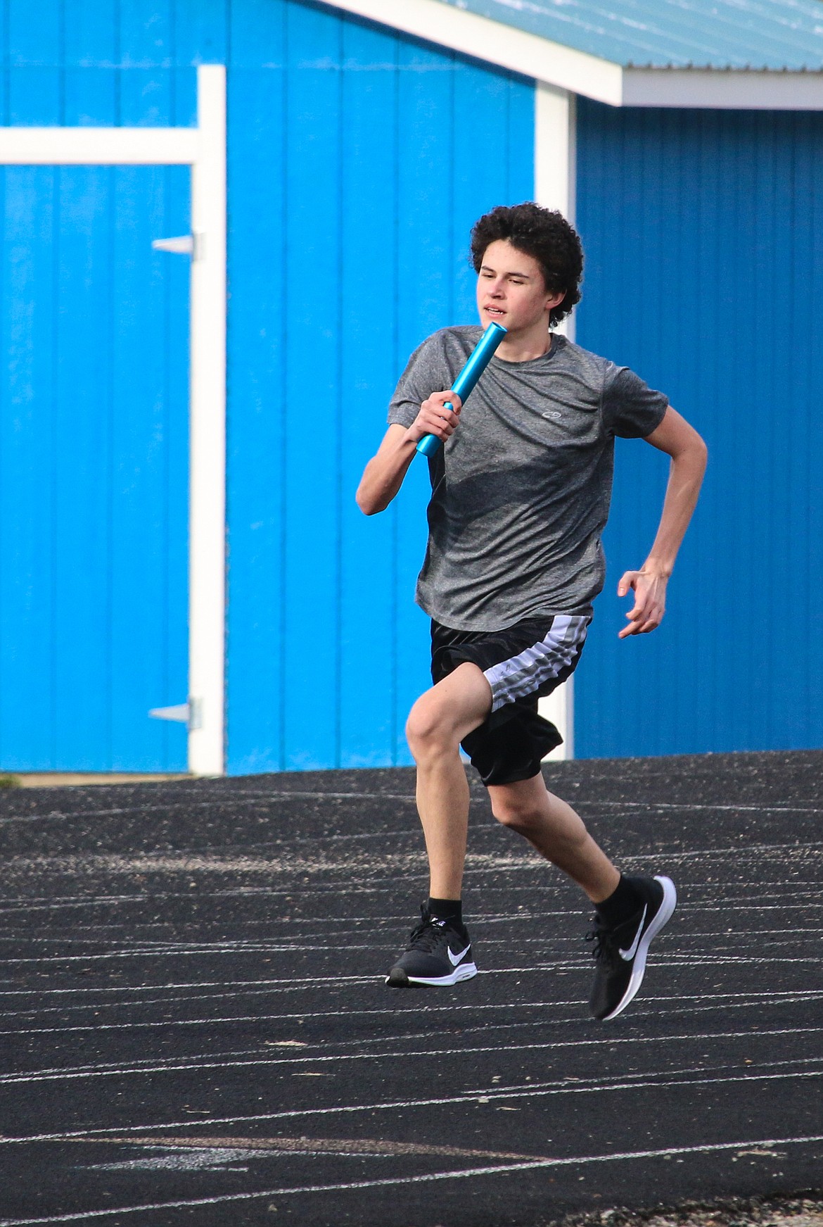 Photo by MANDI BATEMAN
The Badgers track team fought every moment and never gave up.