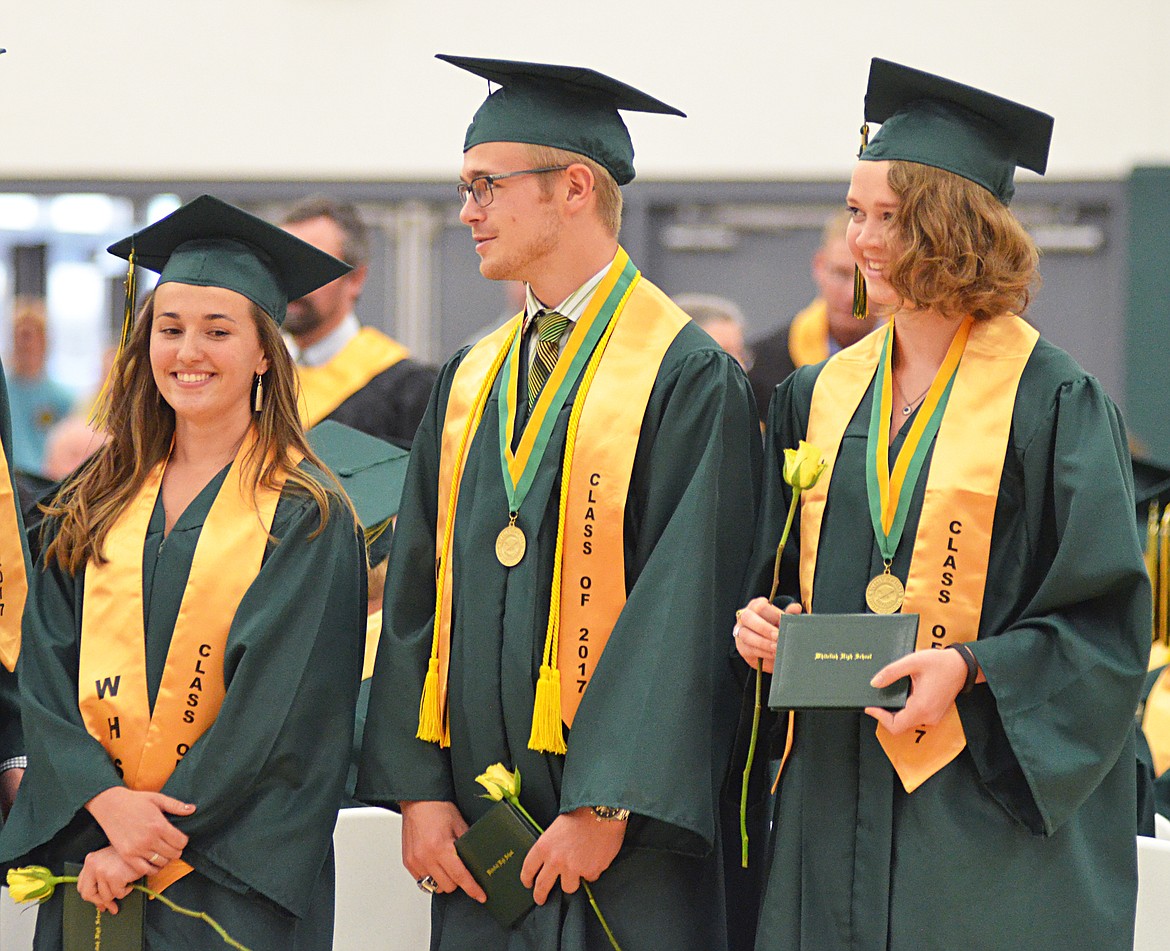 Whitefish High School graduated 115 seniors with the class of 2017 during the June 3 commencement ceremony at the high school gym. (Heidi Desch/Whitefish Pilot)