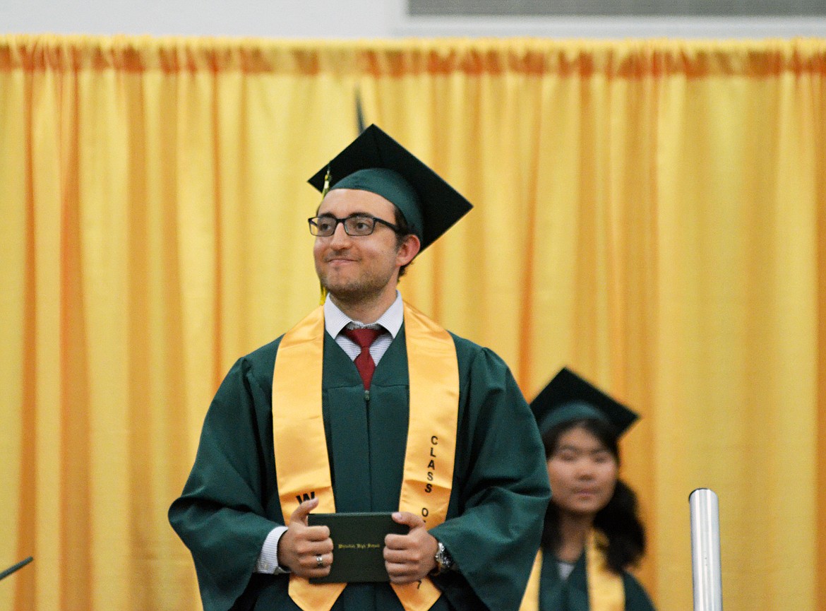 Whitefish High School graduated 115 seniors with the class of 2017 during the June 3 commencement ceremony at the high school gym. (Heidi Desch/Whitefish Pilot)