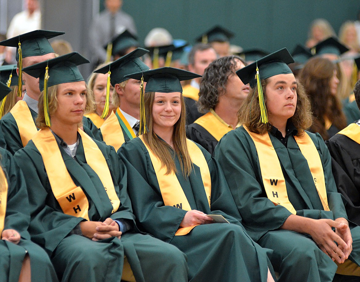 Whitefish High School graduated 115 seniors with the class of 2017 during the June 3 commencement ceremony at the high school gym. (Heidi Desch/Whitefish Pilot)