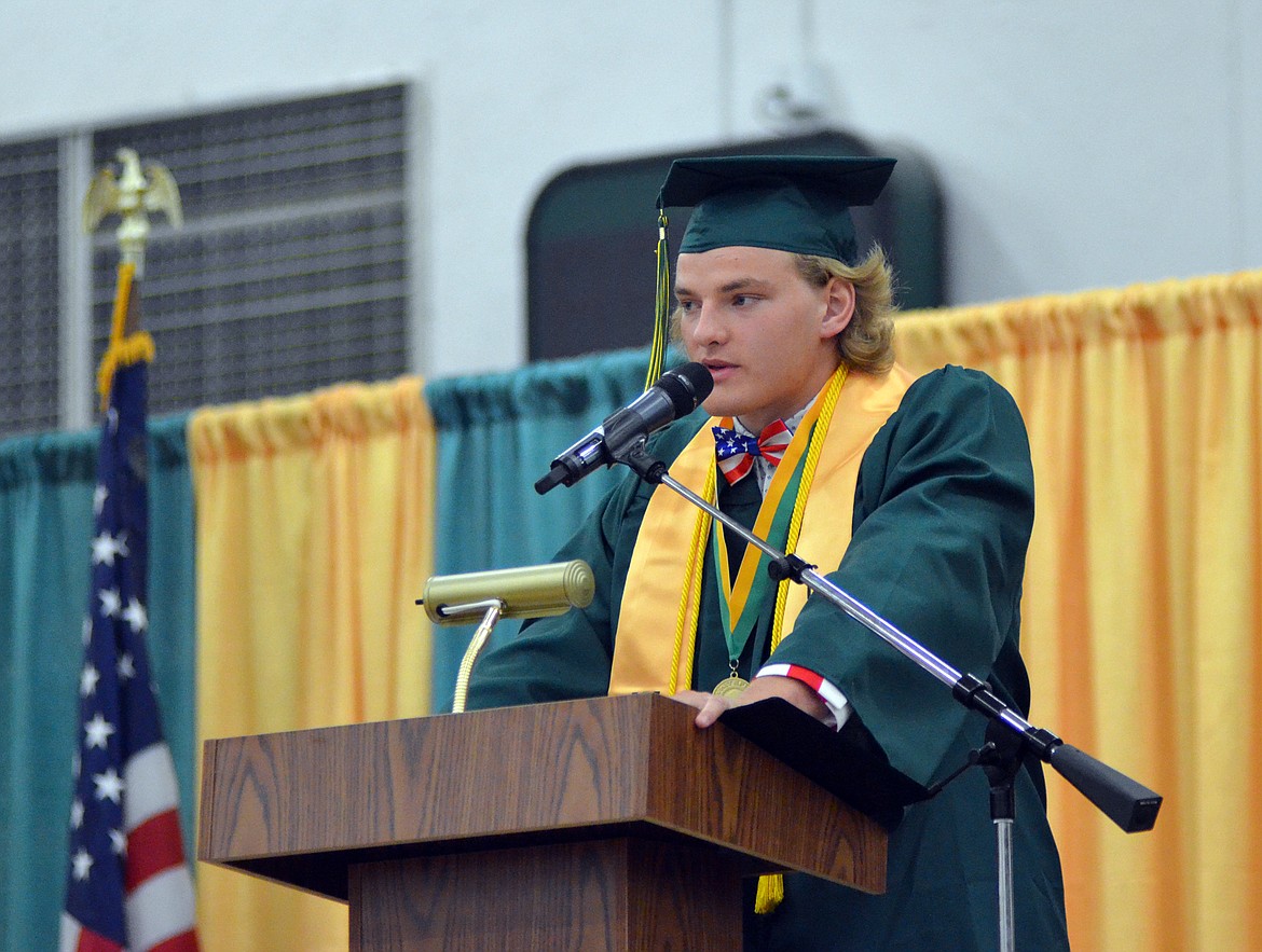 Whitefish High School graduated 115 seniors with the class of 2017 during the June 3 commencement ceremony at the high school gym. (Heidi Desch/Whitefish Pilot)