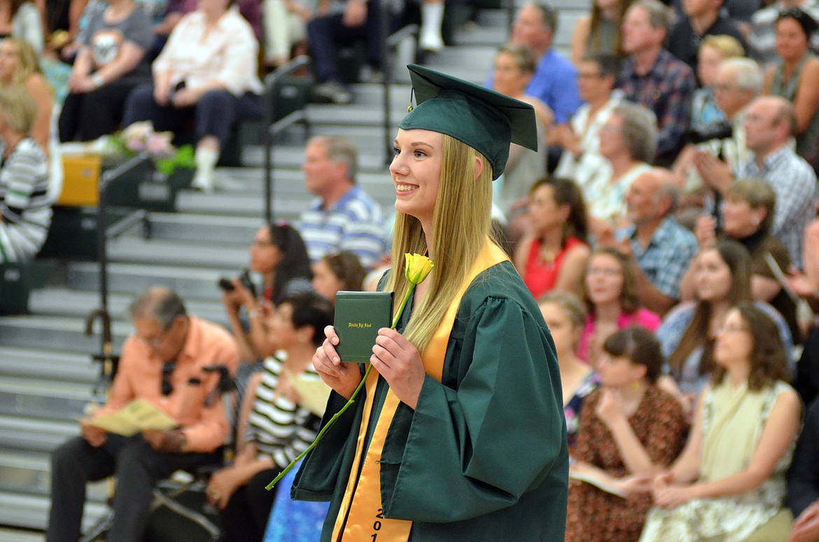 Whitefish High School graduated 115 seniors with the class of 2017 during the June 3 commencement ceremony at the high school gym. (Heidi Desch/Whitefish Pilot)