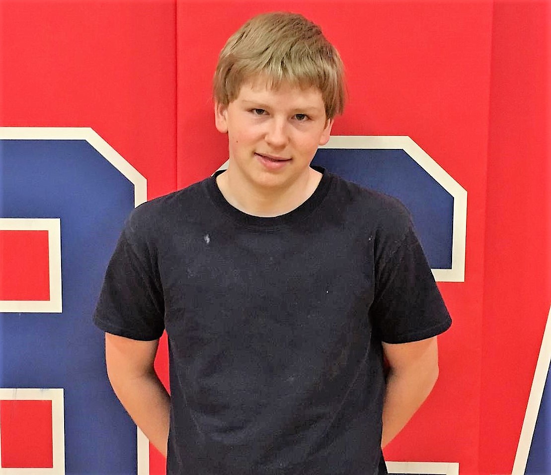 Howard Edison, a freshman at Superior High School received his welding certificate last week during testing. (Photo courtesy Jeff Shultz).