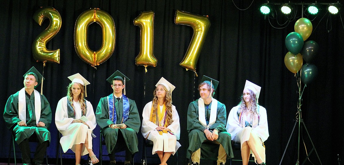 The St. Regis graduating class of 2017. (Kathleen Woodford/Mineral Independent)