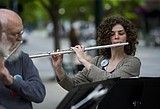 Edelweiss! Flutes! Get your daily dose of Street Music Week