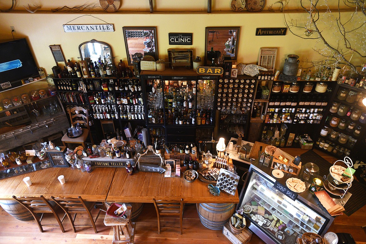 The bar and pharmacy at the Glacier Ridge Ranch. (Aaric Bryan/Daily Inter Lake)