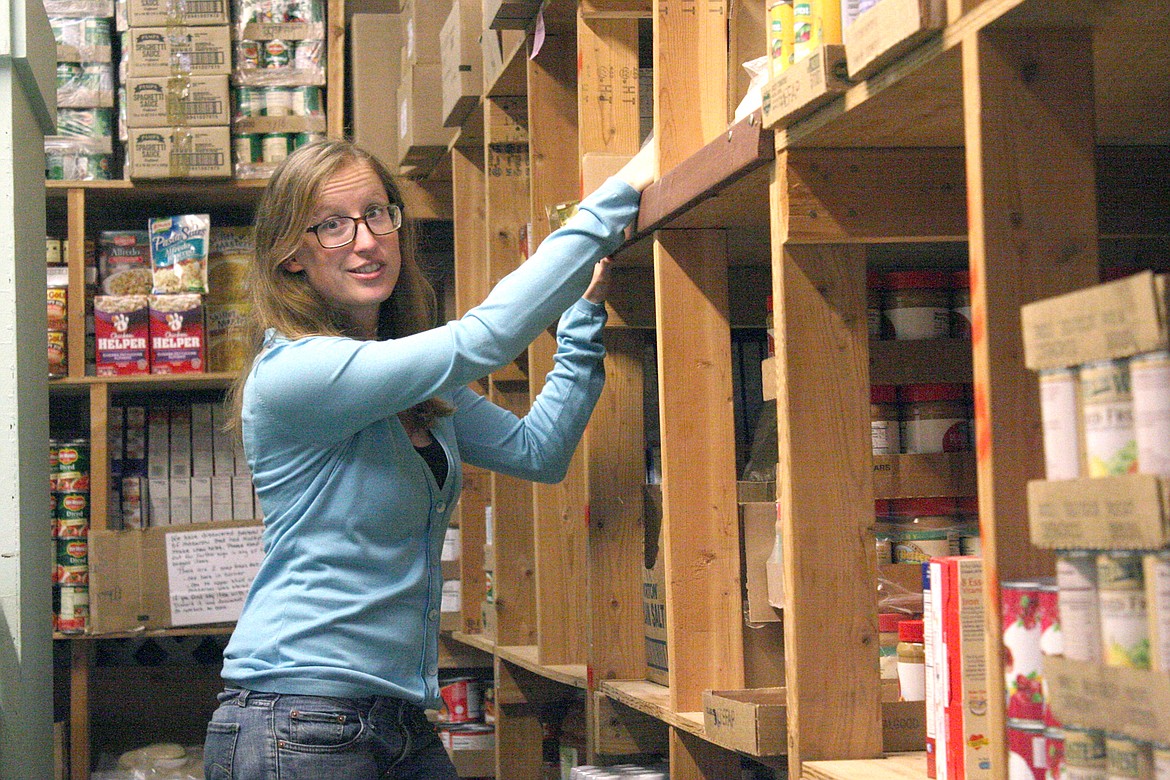 Laura Finley is Troy&#146;s new food pantry director, taking over from Tom Grabinski. (Elka Wood/The Western News)
