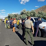 Stranded paraglider rescued off Saddle Mountain Sunday