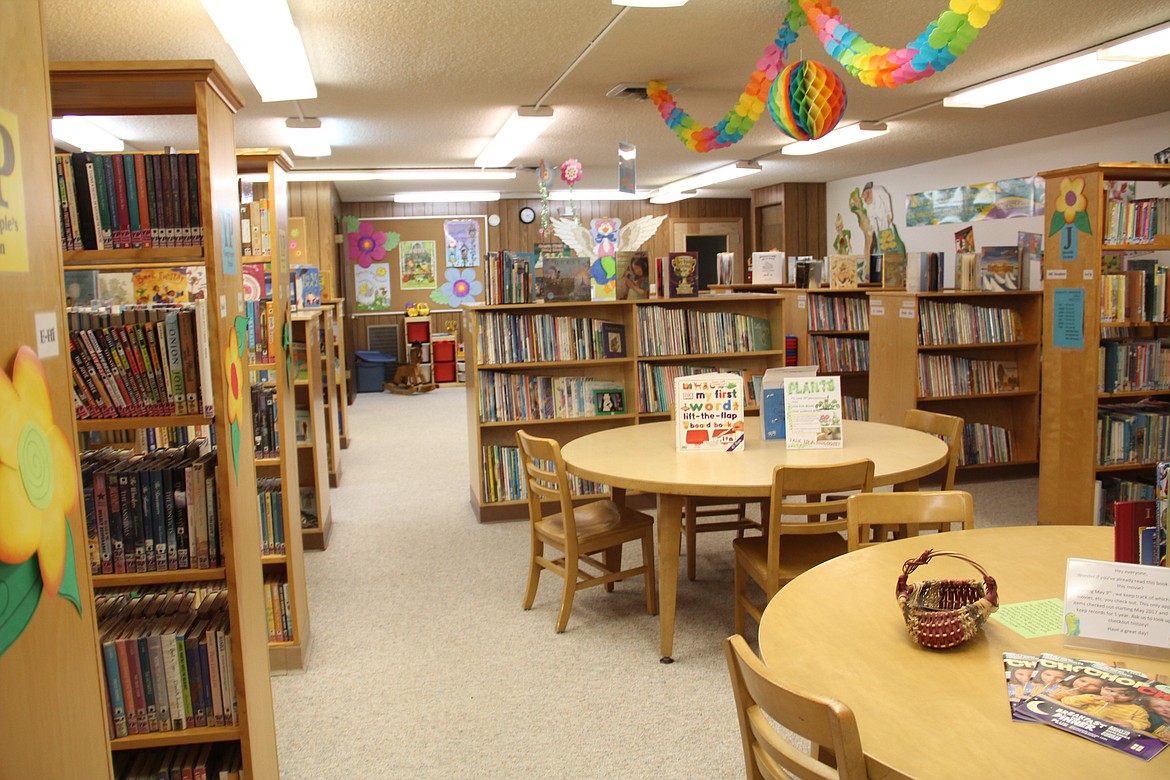 Photo by Tanna Larsen 
With its vast array of books, the children&#146;s section provides a safe learning environment.