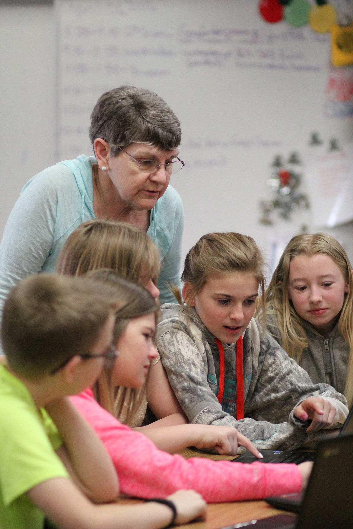 Fourth- and fifth-grade teacher Diane Gingerich retired from St. Regis School this spring. (Kathleen Woodford/Mineral Independent).