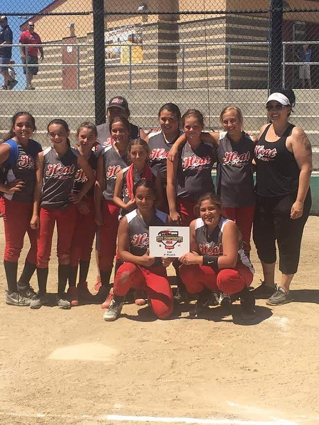 Standing (left to right): Viri Gutierrez, Alissa Martinez, Daniela Pruneda, Celety Egia, Alyssa Martinez, Lexie Leinweber, Jadalyn Balderas and Kaylee Erickson. Kneeling: Persayis Garza and Kaya Enriquez. Coaches: Maritza Sanchez and Melissa Gonzalez.