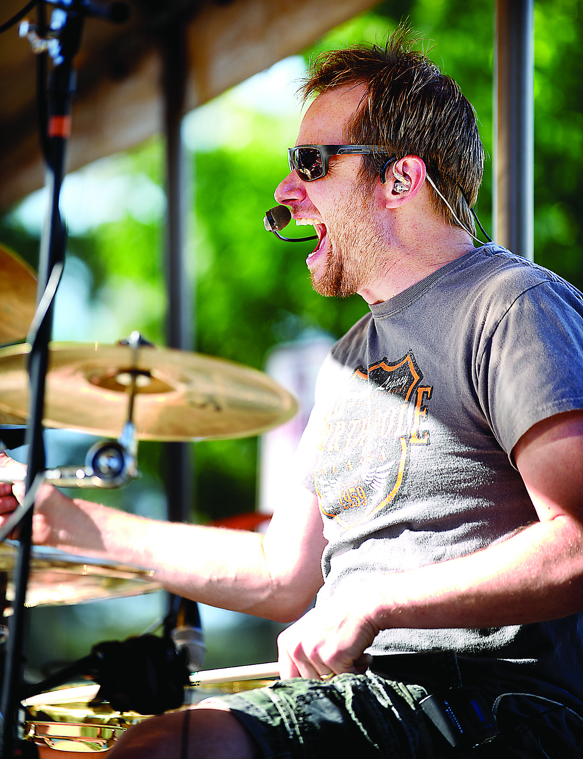 MARSHALL CATCH plays at Thursday!Fest in downtown Kalispell. (Brenda Ahearn/Daily Inter Lake)