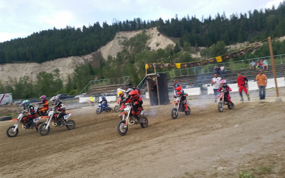 The 50cc 0-6 year old class. (Courtesy Photo)