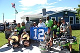 Othello Seahawks house gets a visit from 12 tour
