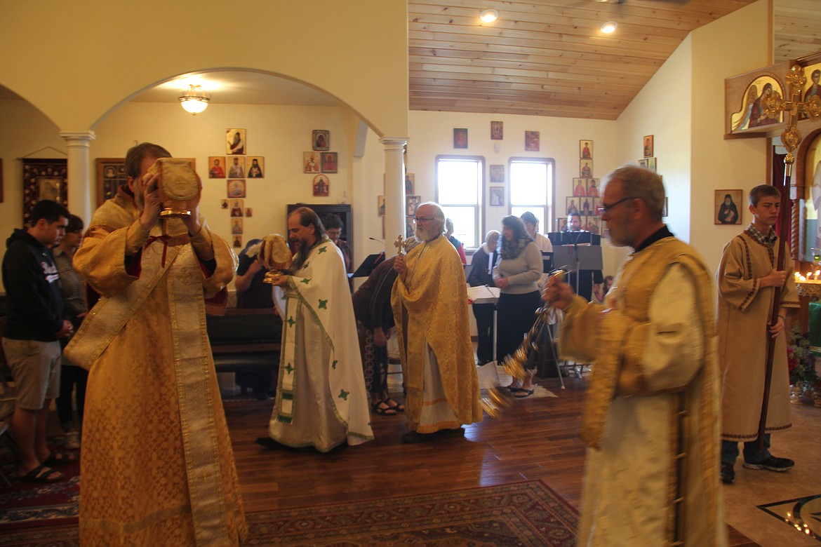 Courtesy Photo
Church officials perform the Divine Liturgy.