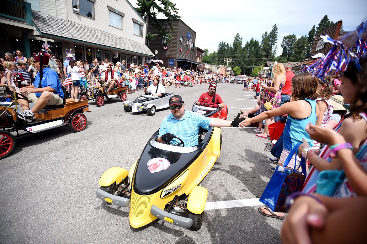 The Shriners at the Bigfork Fourth of July Parade on Tuesday afternoon, July 4. (Brenda Ahearn/Daily Inter Lake)