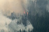 Fire danger rated 'high' as blazes brew west of here