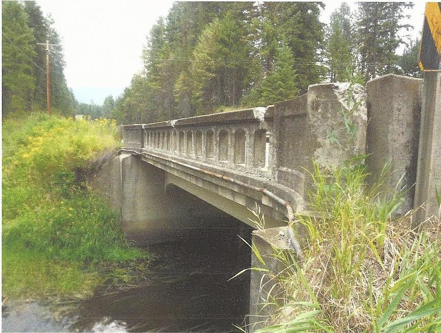 Courtesy Photo
The proposed replacement bridge is to be a full span beam structure, with a span length of 52 feet and a width of 44 feet.