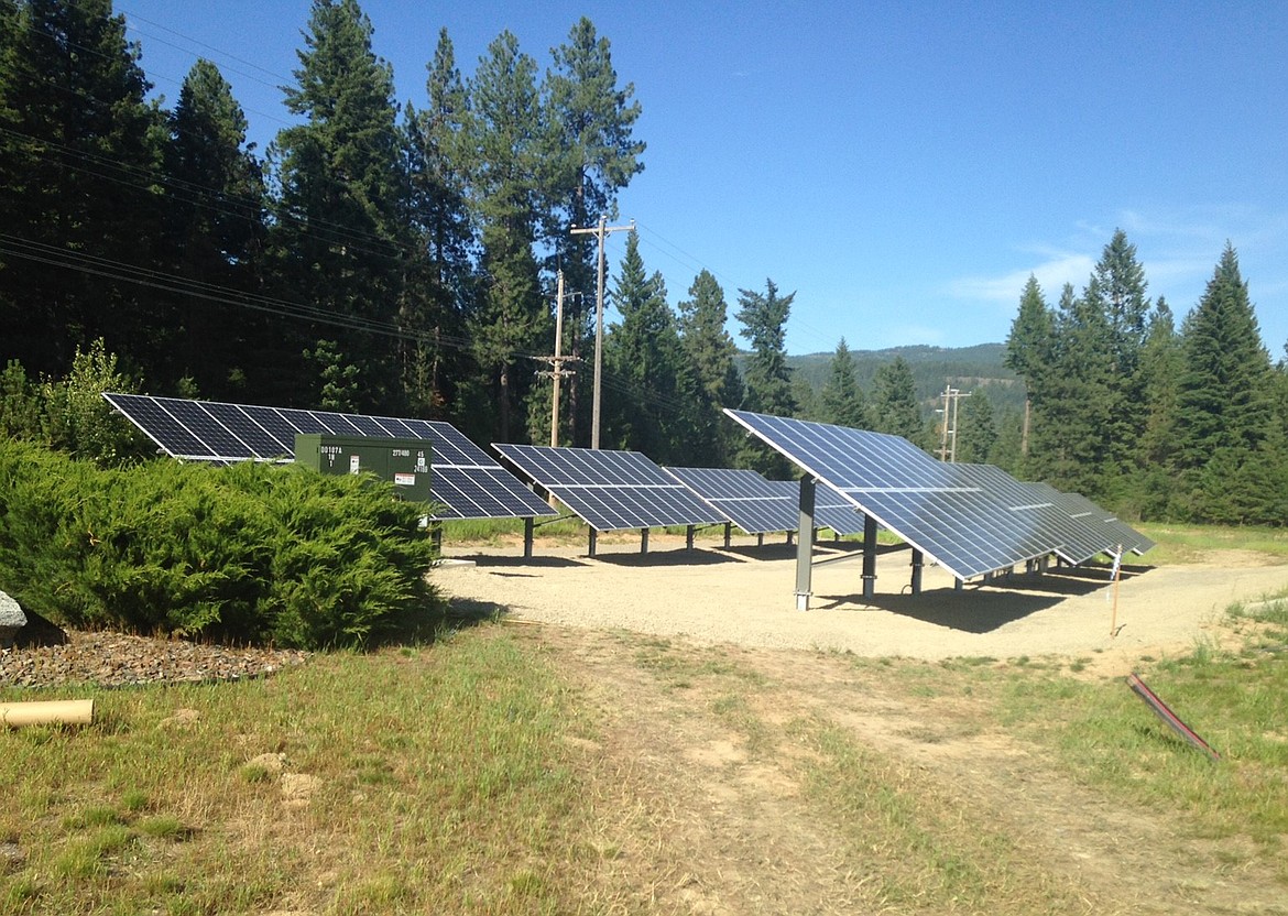 (Photo by JEFF VAN STONE)
On Monday, Northern Lights is celebrating the launch of the first cooperative community solar project in Idaho, pictured above, with a ribbon-cutting ceremony Monday at 6 p.m.