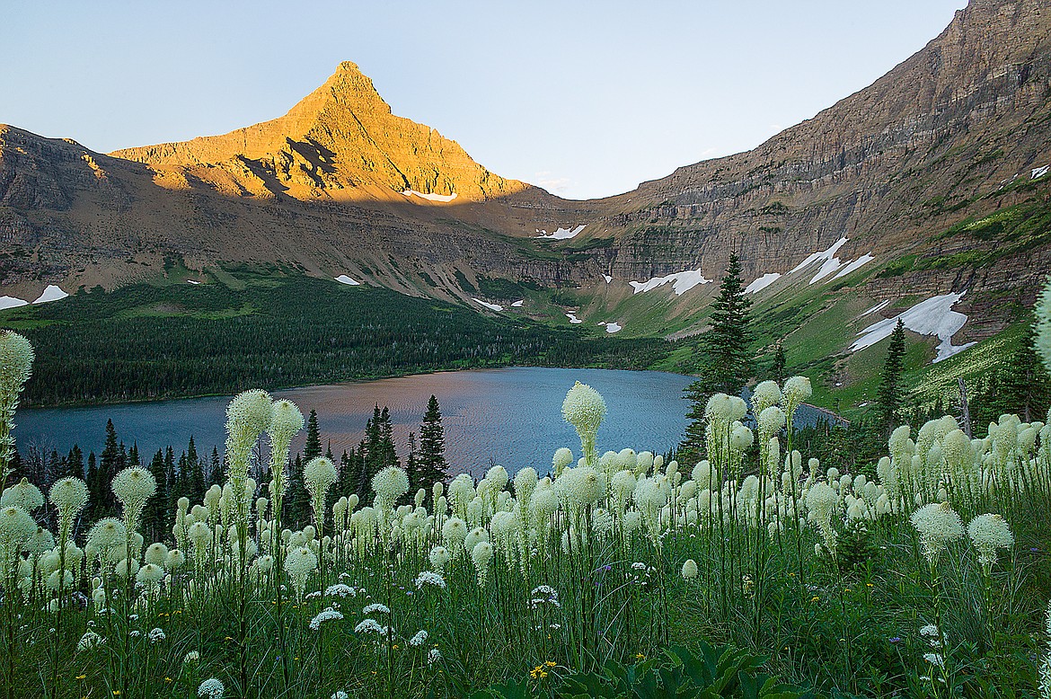 Dawn at Old Man Lake.