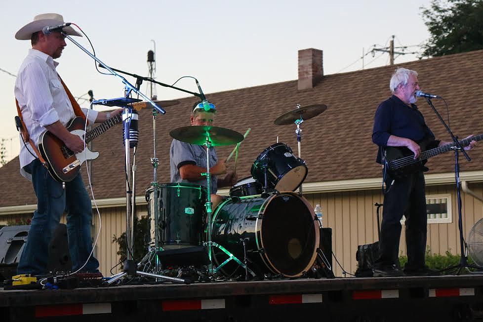 The True North Band performed on the evening of July 8, on Bonner Street. They were part of a fun packed day that included Swish, a street fair, Bull Bash, multiple entertainers, and a bounce house As you can see, all ages enjoyed the Tru North Band&#146;s music.

Photos by Mandi Bateman