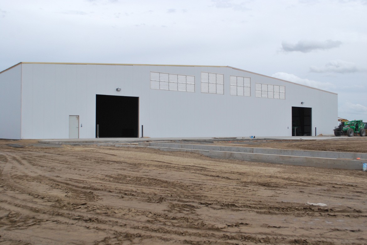Bob Kirkpatrick/The Sun Tribune - This is the first of three buildings on the property which will total 50,000 square feet collectively.