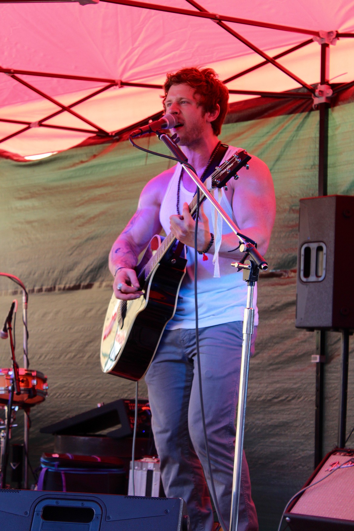 Casey Ryan, a Kellogg High School graduate and local favorite, performs Friday night on Stage No. 2 at the Wallace Blues Festival.