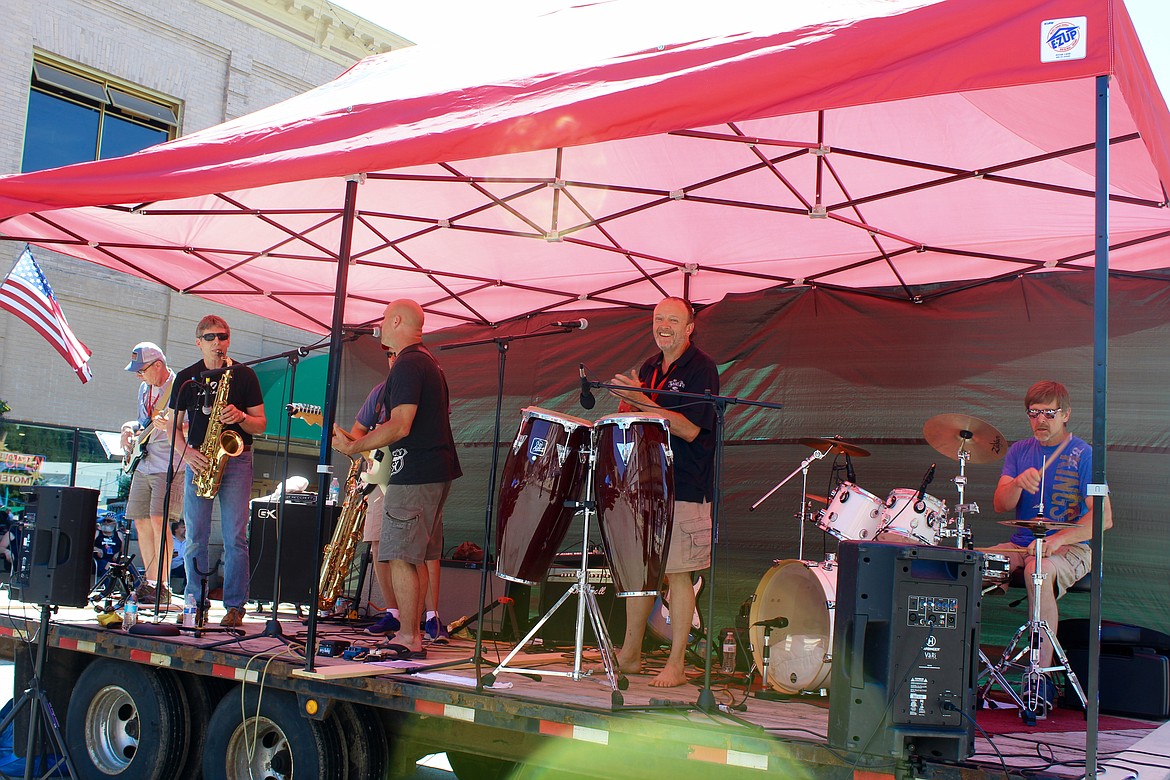 Dr. Phil &amp; The Enablers (featuring Enaville Snake Pitt owner Tom Richards) perform on Stage No. 2 Saturday afternoon.