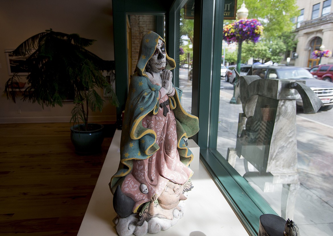 Some members of the Catholic community have asked Art Spirit Gallery in Coeur d&#146;Alene to remove &#147;Our Lady of G and Me,&#148; from display at the gallery. They said it is offensive and it is blasphemy.

LOREN BENOIT/Press