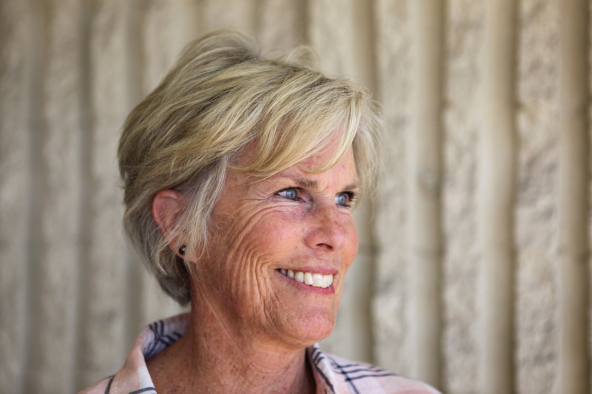 Michele Koons&#146; sister, Teri Culpepper, of New Zealand, is pictured July 17 during a stop en route to Glacier National Park. Culpepper visited the park for the first time since her sister was mauled to death by a grizzly in 1967. (Mackenzie Reiss/Daily Inter Lake)