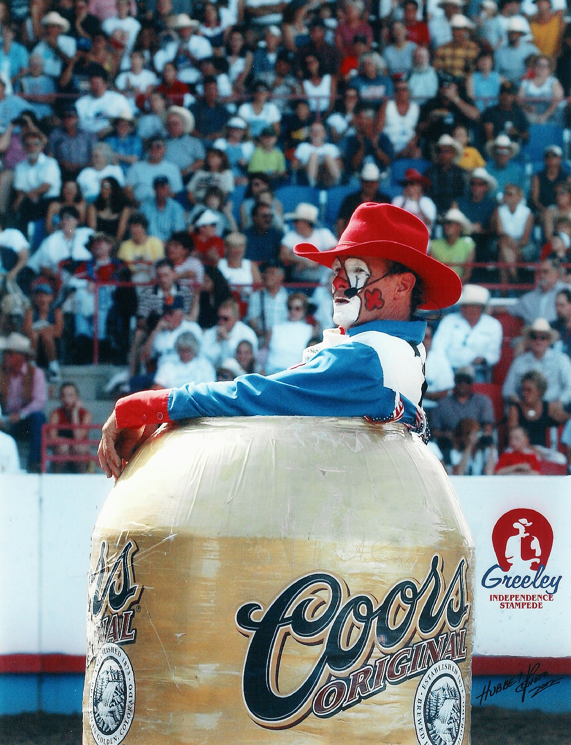Courtesy photo 
Rodeo clown Keith Isley knows how to be funny in a dangerous job. His career has spanned 43 years.