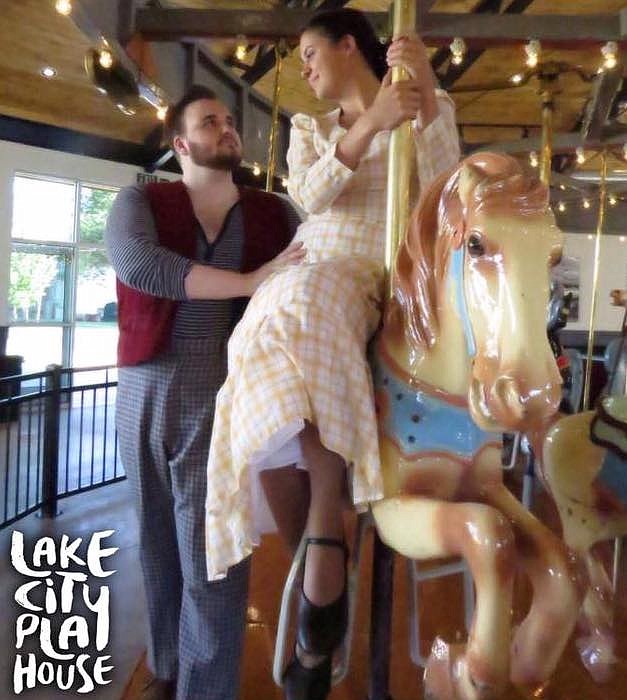 Source: facebook.com
Actors from the Lake City Playhouse&#146;s production of &#147;Carousel&#148; pose on the Historic Playland Pier Carousel now restored and functioning near Memorial Field in Coeur d&#146;Alene.