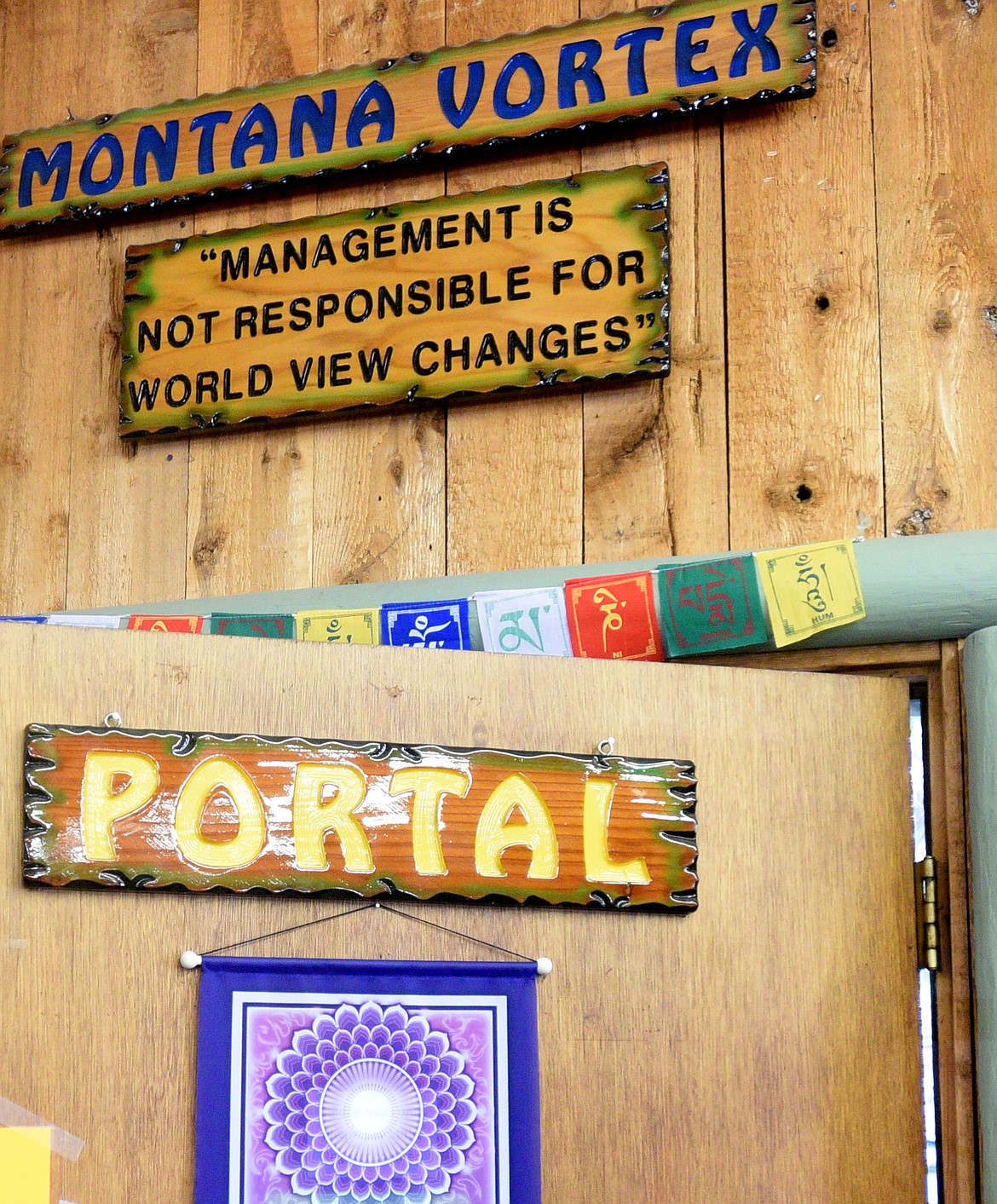 The portal to the Montana Vortex opens. (Aaric Bryan/Daily Inter Lake)