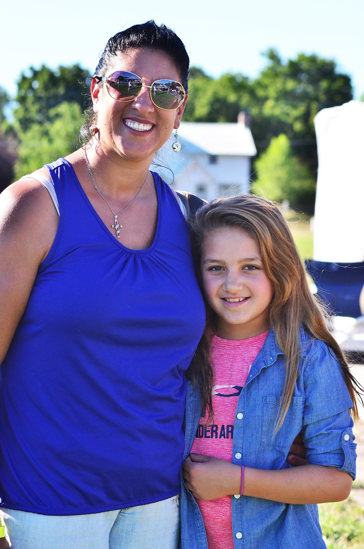 Judy (left) and Emily (right) Subatch where having a great time at the CASA Fundraising event