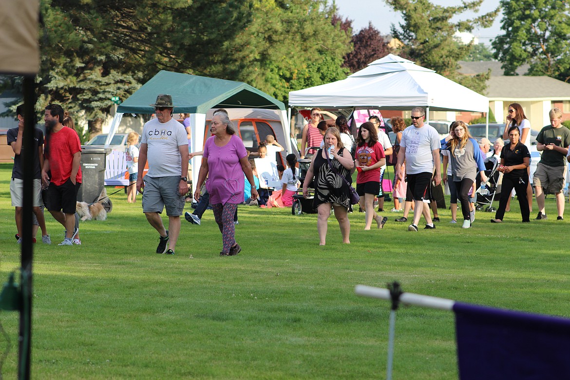 Chanet Stevenson/The Sun Tribune - Othello Relay for Life 2017