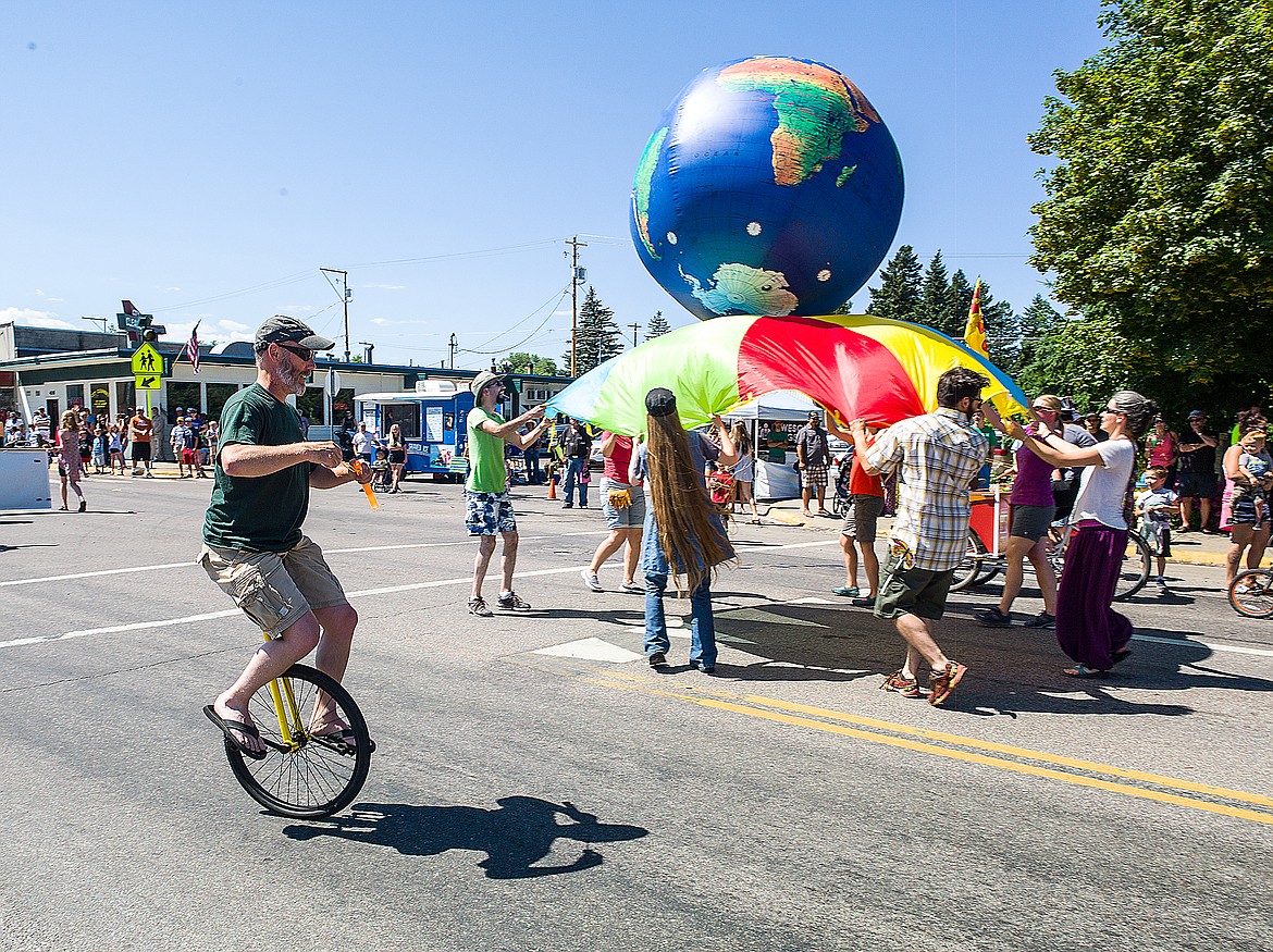 The Imagine If Library float.